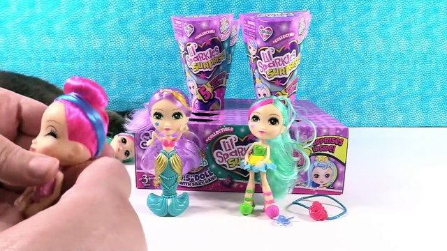 Funville Sparkle Girlz Lil Sparkles Surprise Blind Bag Doll Opening _ PSToyReviews