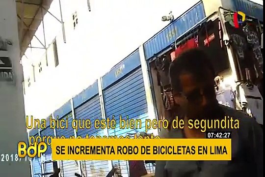 Se incrementa el robo de costosas bicicletas en toda Lima
