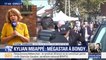 Kylian Mbappé acclamé à Bondy