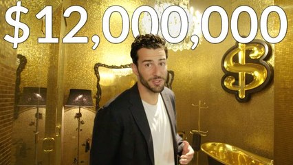 Inside a $12M NYC Loft with an Entirely Gold Bathroom