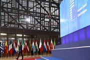 Déclaration du Président de la République Emmanuel Macron à son arrivée au Conseil européen