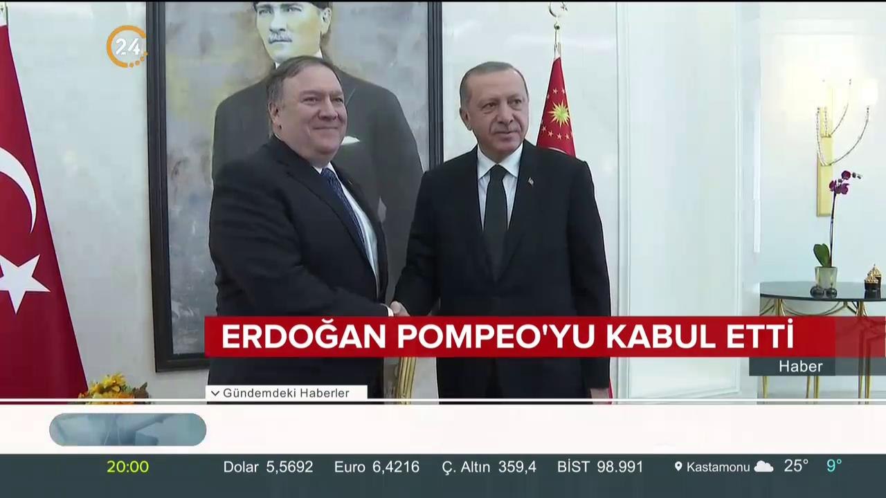 Erdoğan - Pompeo Görüşmesi