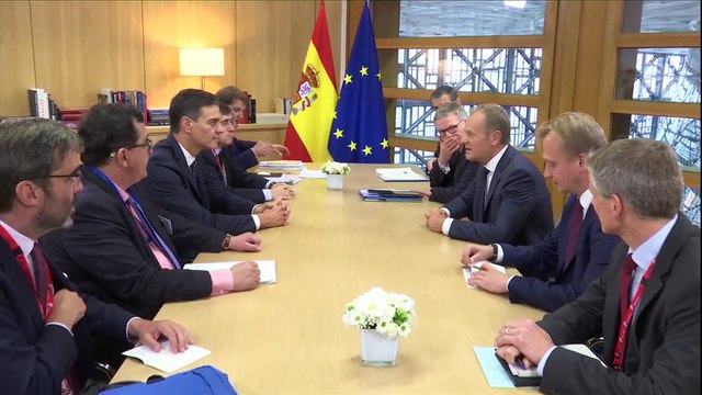 Sánchez llega a Bruselas para hablar sobre Brexit, Presupuestos y migración
