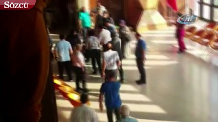 Hastaneyi savaş alanına çevirdiler