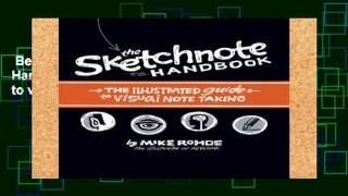 Best product  The Sketchnote Handbook: the illustrated guide to visual note taking