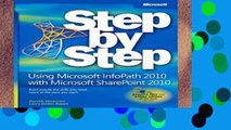 Review  Using Microsoft InfoPath 2010 with Microsoft SharePoint 2010 Step by Step (Step by Step