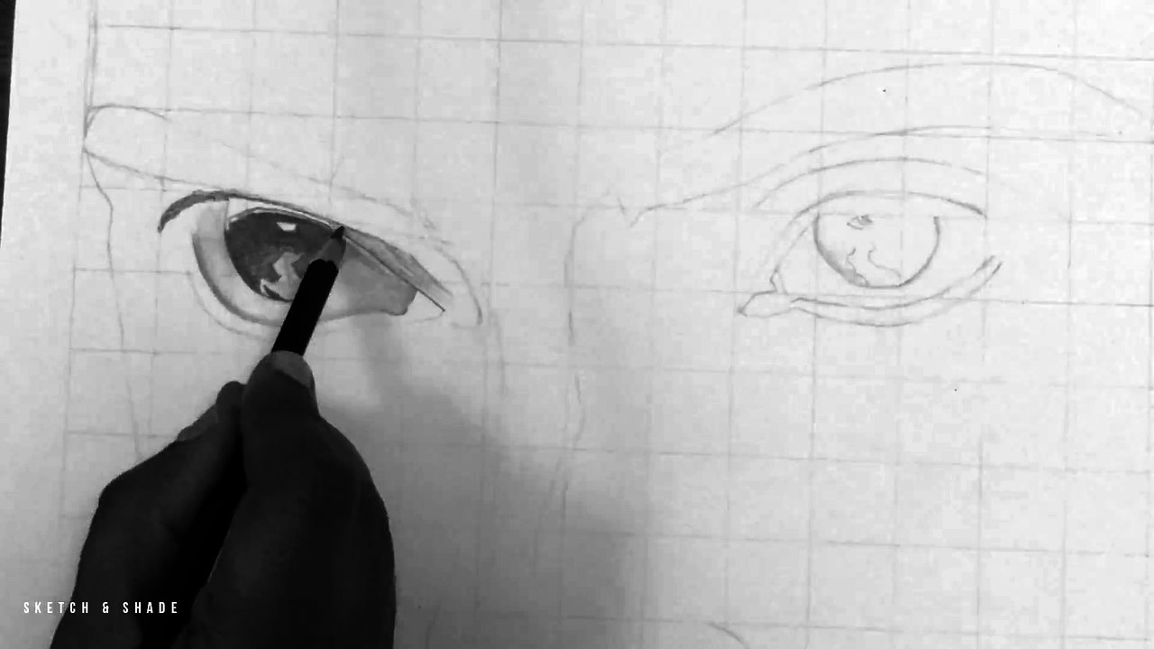 Scarlett Johansson realistic pencil drawing | Time-lapse