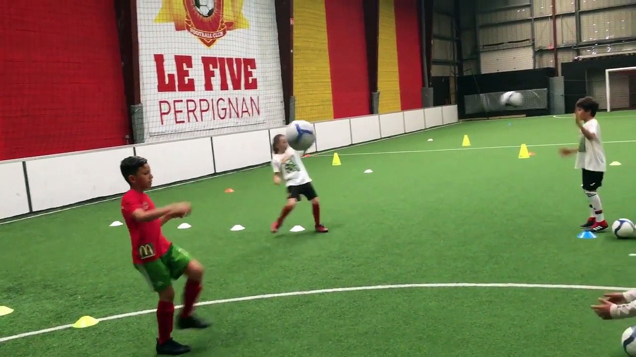 CHARLOTTE - KAÏS - YASSER - SELYAN - ASPTG ELITE FOOTBALL - FIVE PERPIGNAN - 17.10.2018 - V2
