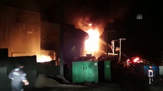 Kayapa Sanayi Bölgesi'nde yangın (3) - BURSA