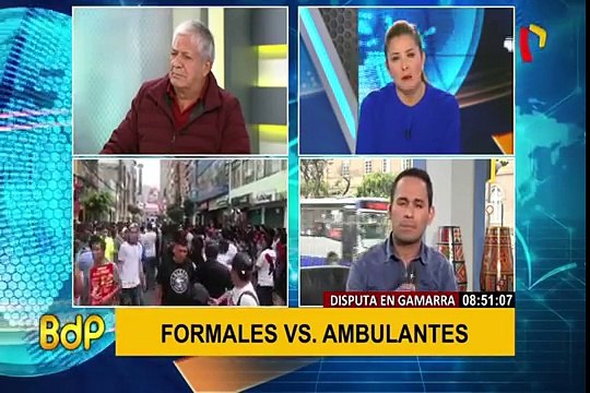 Disputa en Gamarra: Diógenes Alva denuncia que mafias continúan