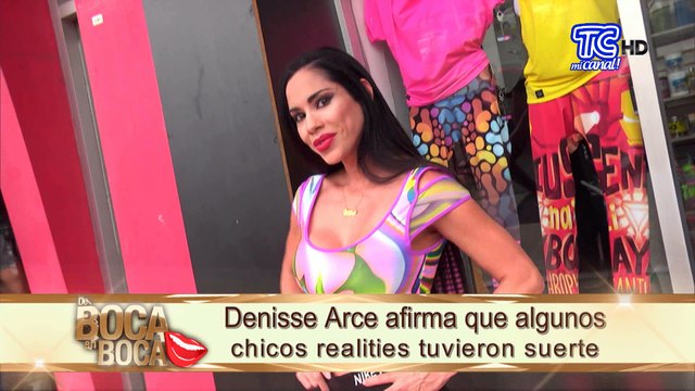 Denisse Arce confiesa que los chicos realities dañaron el mercado de la televisión