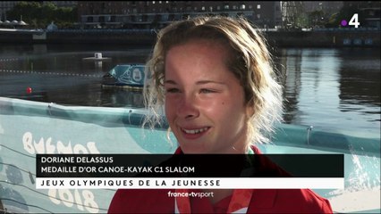 JOJ / Canoë-Kayak : Delassus " Je ne devais pas participer "
