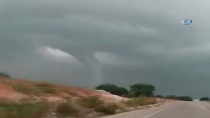 KKTC'de Çıkan Hortum Korkuttu