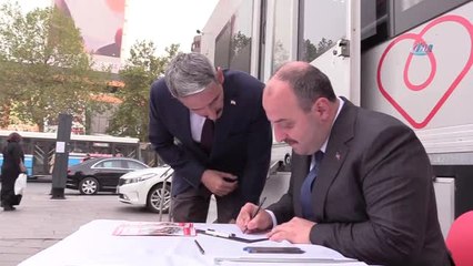 Sanayi ve Teknoloji Bakanı Varank'tan İlik Donörlüğüne Destek