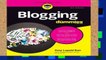 Review  Blogging For Dummies (For Dummies (Computer/Tech))