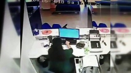 Banka Soygununun Güvenlik Kamera Görüntüleri Ortaya Çıktı