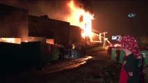Kayapa Organize Sanayi Bölgesi'nde bir fabrikada yangın çıktı