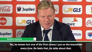 Netherlands boss Ronald Koeman explains why Memphis is playing so well 