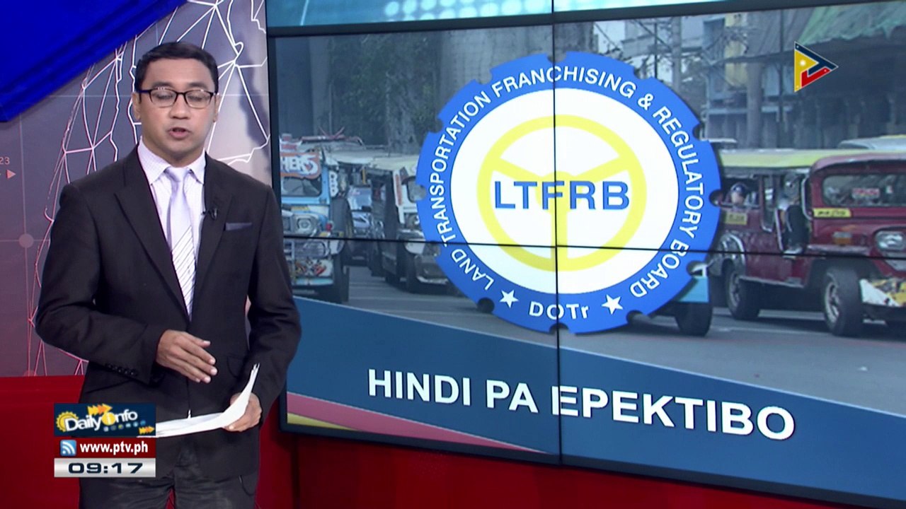 LTFRB, nilinaw na hindi pa opisyal ang dagdag-pasahe sa jeepney