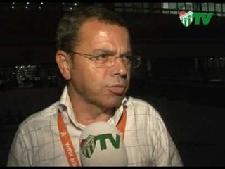 Maç Öncesi Bursaspor Favorimdi (08.08.2010)