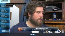 NESN Sports Today: David Andrews, Chris Hogan Ready For Challenge Bears Defense Presents