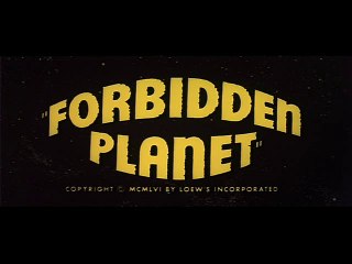 Forbidden Planet (1956) movie trailer