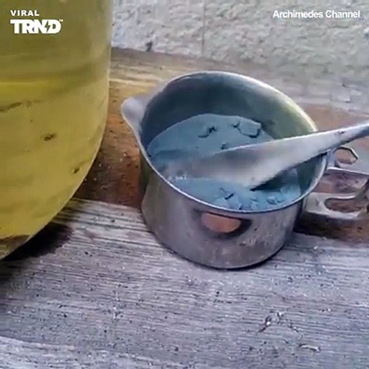 How to handle the remaining chemical water From gold extraction. ✨Credit: Archimedes ChannelYouTube.com/c/ArchimedesChannel