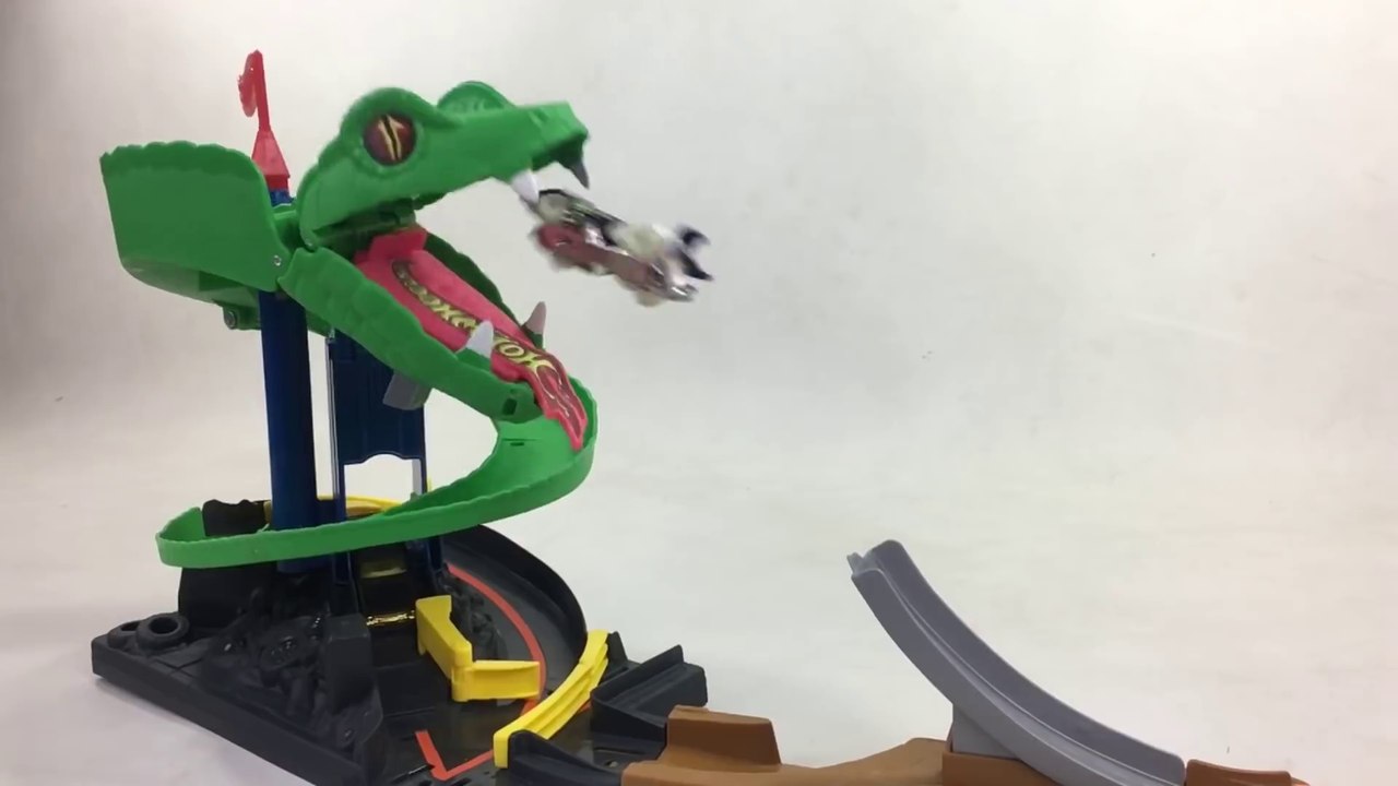 Pista Hot Wheels Cobra Destruidora ou Snake Smasher Brinquedos