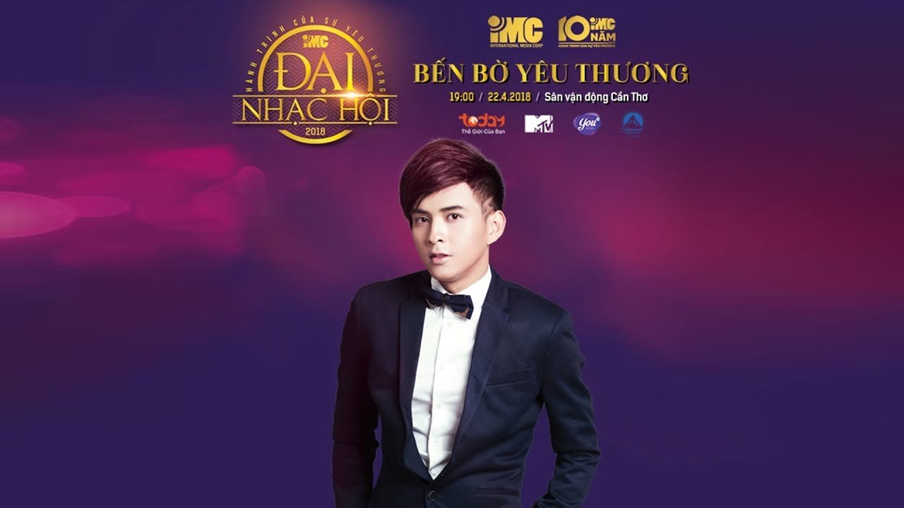 Hồ Quang Hiếu - Đại nhạc hội IMC 10 năm - Bến bờ yêu thương.Tp Cần Thơ