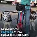 This scooter is powered... by pups 