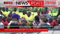 #NewVisionTVKanye and Kim Kardashian West put a smile on Ugandan orphans