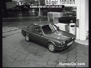 Women Refuelling Car