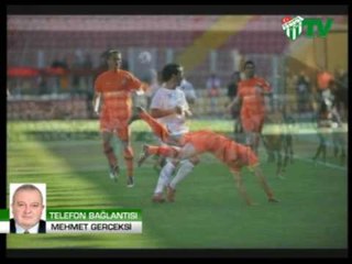 Bursaspor Avantajı Elinin Tersi İle İtti (03.10.2010)