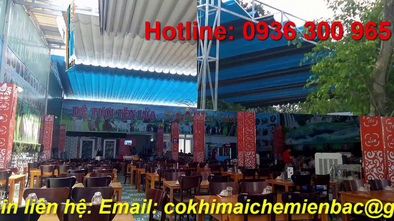 Lắp đặt mái xếp di động tại quảng ninh đẹp - Mái Xếp Thanh Hải - làm mái xếp tại quảng ninh chuyên nghiệp