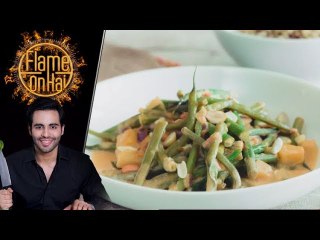 Chicken In Green Peanut Sauce Recipe by Chef Basim Akhund 25 June 2018