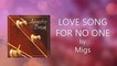 Migs - Love Song For No One (Lyrics Video)