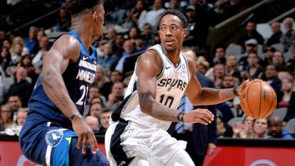 NBA : DeRozan réussit ses débuts face aux Wolves