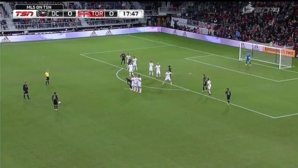 Wayne Rooney awesome free kick goal - DC United 1-0 Toronto