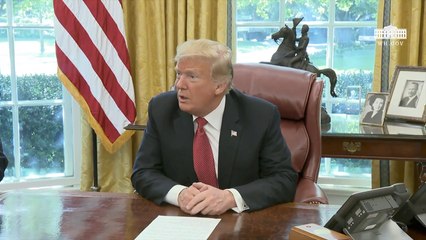 Trump Gets Into A Battle With A Reporter Asking About The Murdered Saudi Journalist