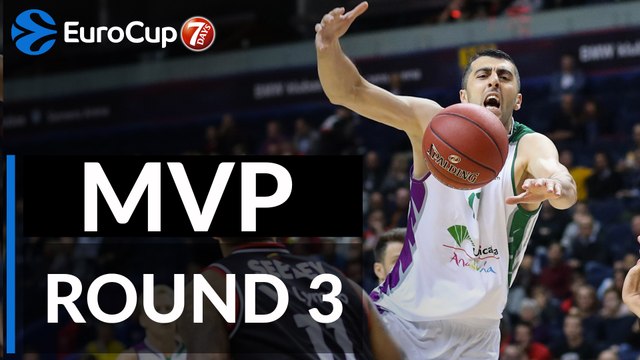 7DAYS EuroCup Regular Season Round 3 co-MVPs: Raymar Morgan & Giorgi Shermadini