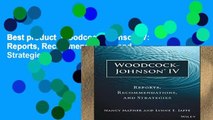 Best product  Woodcock-Johnson IV: Reports, Recommendations, and Strategies