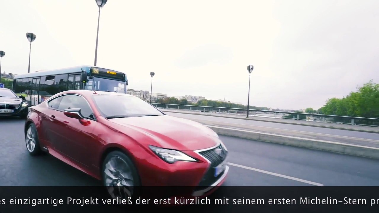 Lexus RC inspiriert Küchenchef