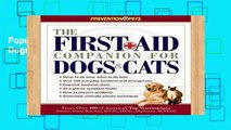 Popular The First Aid Companion For Dogs   Cats (Prevention Pets)