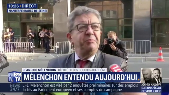 Entendu ce matin Mélenchon maintient la France Insoumise n'est pas traitée comme tout le monde