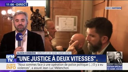 Corbière sur les perquisitions: "J'ai réagi comme un enseignant qui essaie de calmer une classe en furie (...) Il n'y a pas eu de violence"