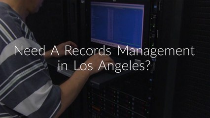 West Coast Archives : Records Management in Los Angeles