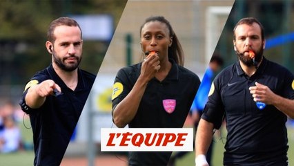 Michalak, Dembélé et Le Comte de Bouderbala, trois novices du sifflet - Foot - arbitrage