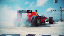 VÍDEO: Los donuts más locos y arriesgados de Coulthard en un F1