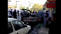 Report TV - Digjet makina në  lagjen Rus të qytetit të Shkodrës, dyshohet shkaqe teknike