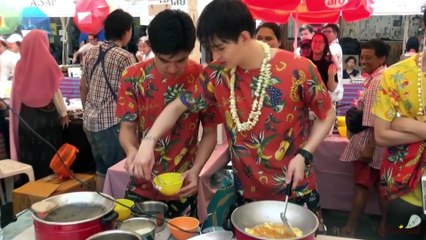 Parthくんを甲斐甲斐しく世話するSaint君をひたすら眺めるザ・ムービー